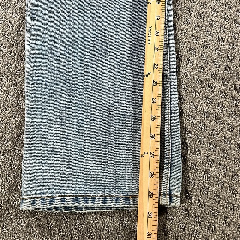 Levi's 505 Regular Fit Jeans Mens 33x30 Light Wash Blue 2007 Y2K NWT‎